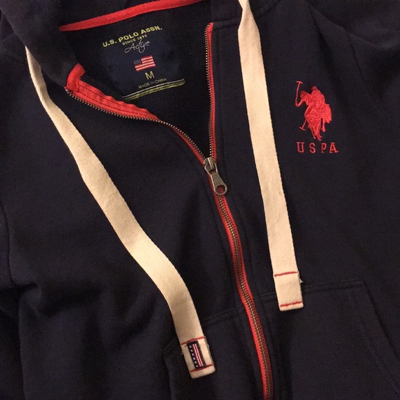 U.S. POLO ASSN. ACTIVE TERRY JACKET - Picture 3 of 3